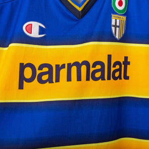 Maglia Home Parma Champion Mutu n20 2002/2003