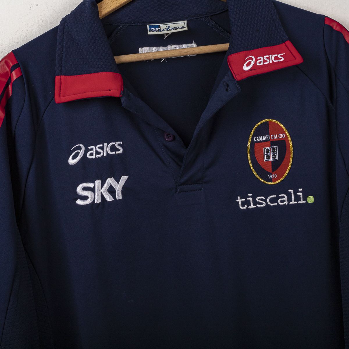 Polo Blu Cagliari Asics 2006/2007