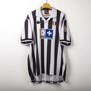 Maglia Home Fc Juventus Kappa Del Piero n10 1998/1999