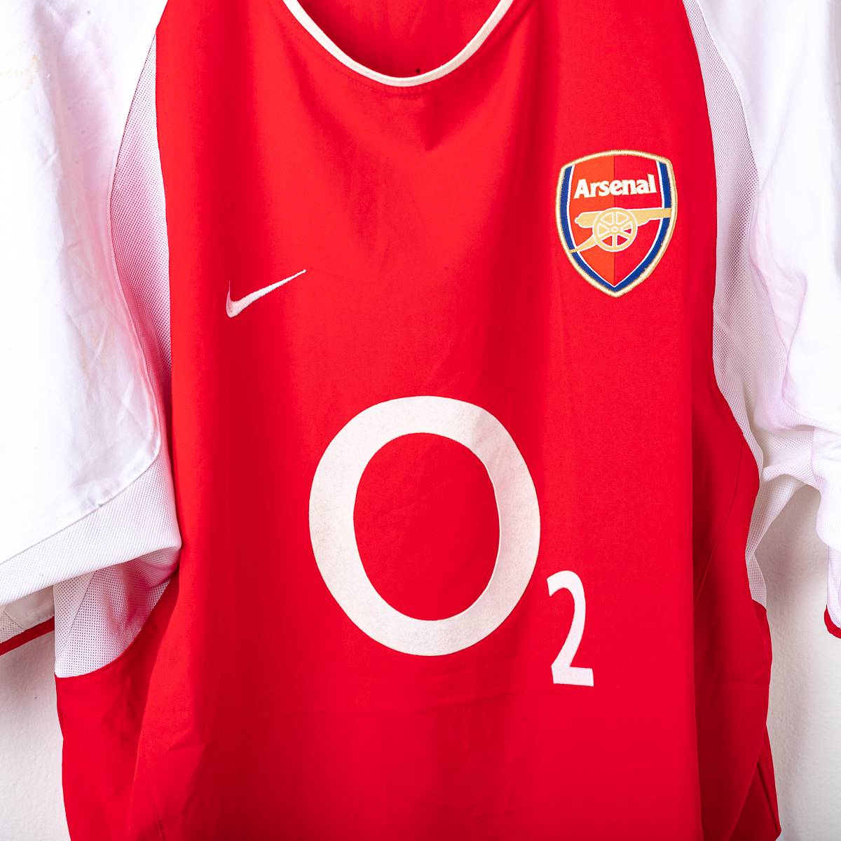 Arsenal Nike O2 Henry 14 Home Shirt 2002/2003