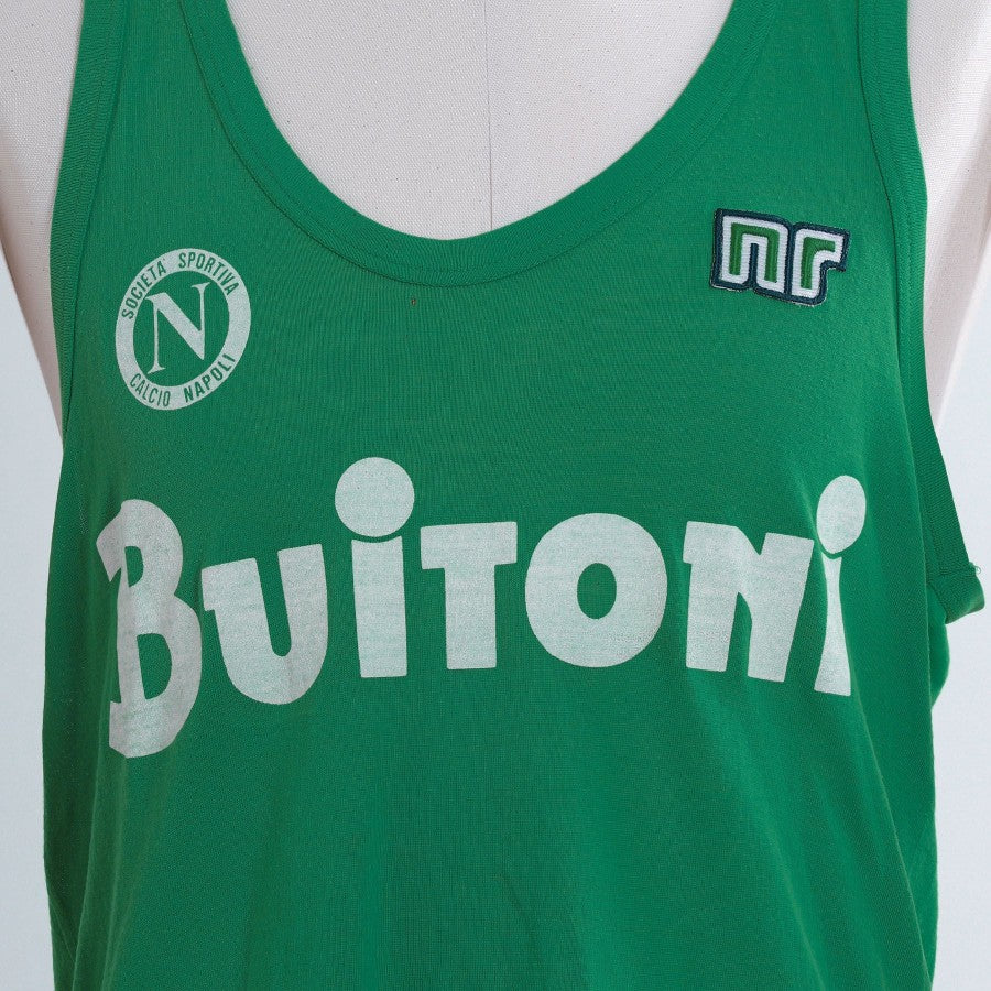 Canotta Allenamento Verde Napoli Buitoni 1987/1988   by ENNERRE - Home (4)
