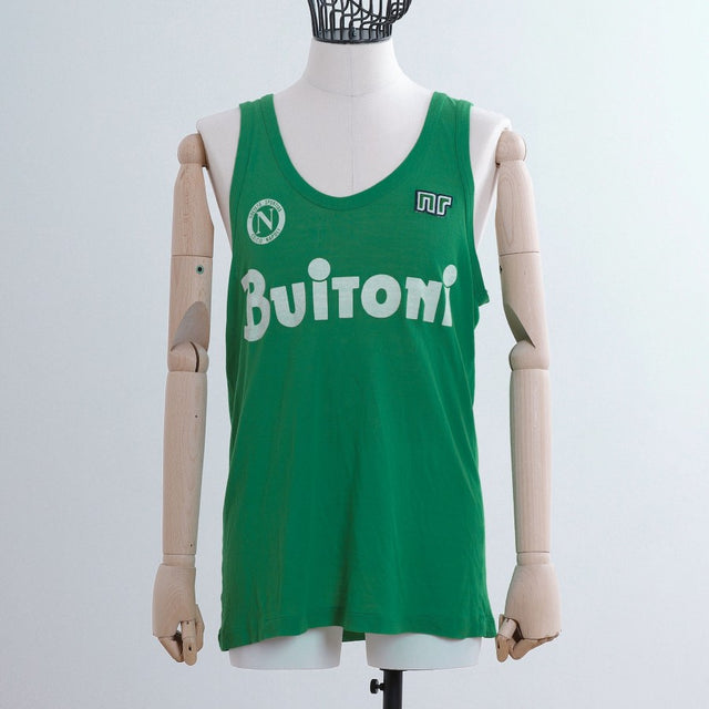 Canotta Allenamento Verde Napoli Buitoni 1987/1988   by ENNERRE - Home