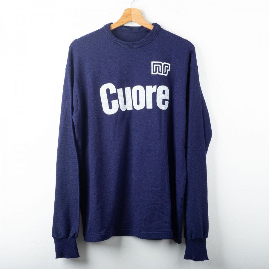 Maglia Allenamento ML Milan NR Cuore 1983/1984 by ENNERRE - Home