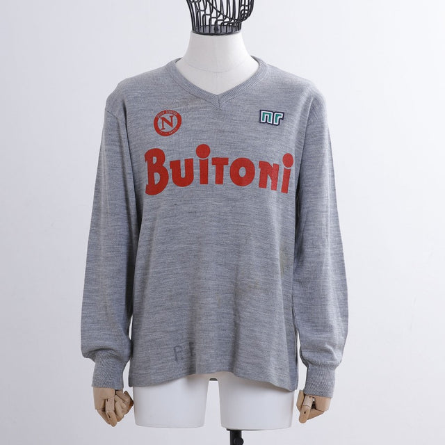 MAGLIA ALLENAMENTO NAPOLI BUITONI GRIGIA 1986/1987 by ENNERRE - Home