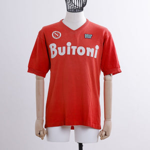 MAGLIA ALLENAMENTO NAPOLI BUITONI MC ROSSA 1986/1987 by ENNERRE - Home