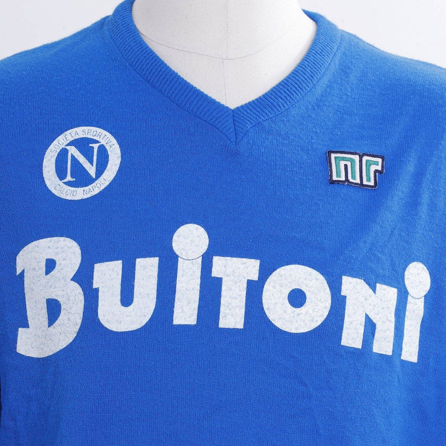 TRAINING NAPOLI JERSEY ENNERRE BUITONI LS 1986/1987