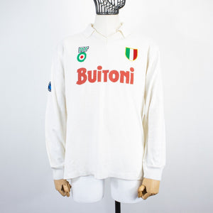 MAGLIA AWAY NAPOLI ENNERRE BUITONI ML 1987/1988 by ENNERRE - Serie A