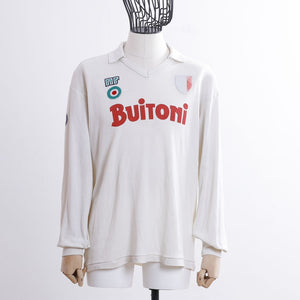 MAGLIA AWAY NAPOLI MARS ML N15 1987/1988 SCUDETTO PELLE by ENNERRE - Home