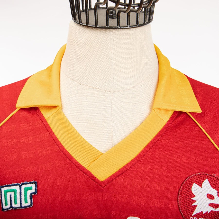 Maglia Home AS Roma Ennerre ML 1990/1991 by ENNERRE - Home (8)