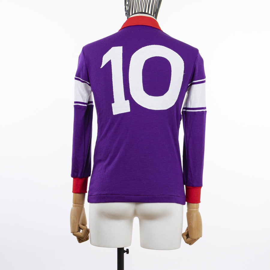 MAGLIA HOME FIORENTINA ENNERRE 1984/1985 10 by ENNERRE - Home