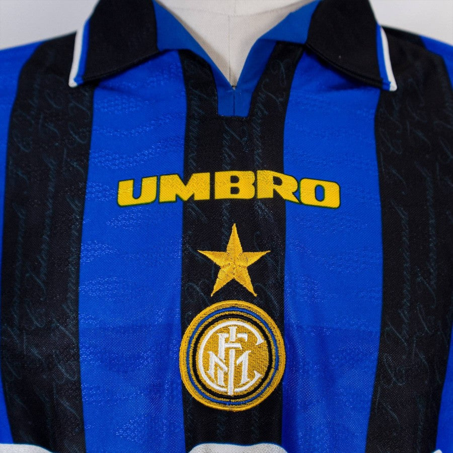 MAGLIA HOME INTER UMBRO INCE N8 1996/1997 by ENNERRE - Le 7 sorelle (9)