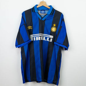 Maglia Home Inter Umbro Roberto Carlos 6 1996/1997 by ENNERRE - Home (2)