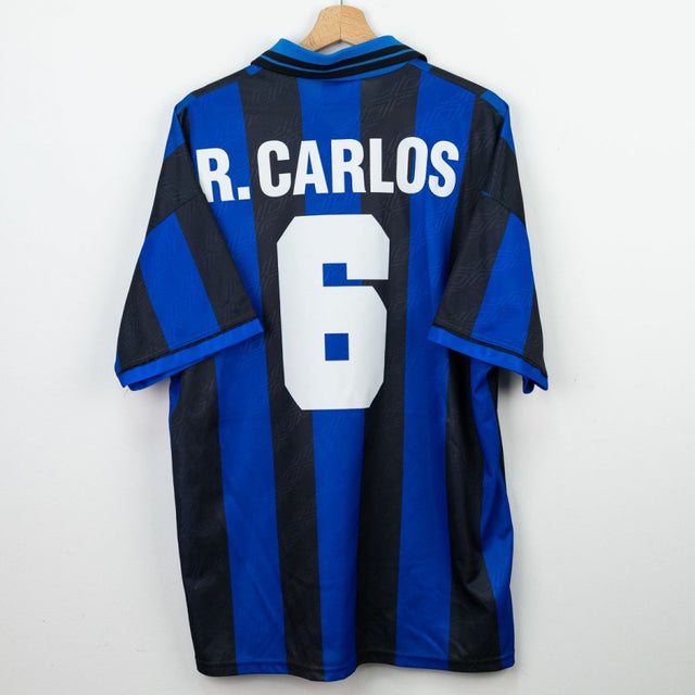 Maglia Home Inter Umbro Roberto Carlos 6 1996/1997 by ENNERRE - Home