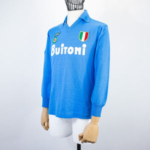 MAGLIA HOME NAPOLI ENNERRE BUITONI 1987/1988 by ENNERRE - Serie A (3)