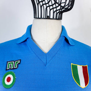 MAGLIA HOME NAPOLI ENNERRE BUITONI 1987/1988 by ENNERRE - Serie A (7)