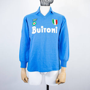 MAGLIA HOME NAPOLI ENNERRE BUITONI 1987/1988 by ENNERRE - Serie A
