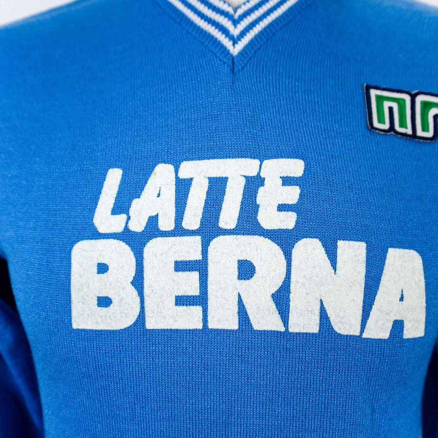 MAGLIA HOME NAPOLI ENNERRE LATTE BERNA ML 1983/1984 by ENNERRE - Serie A (5)
