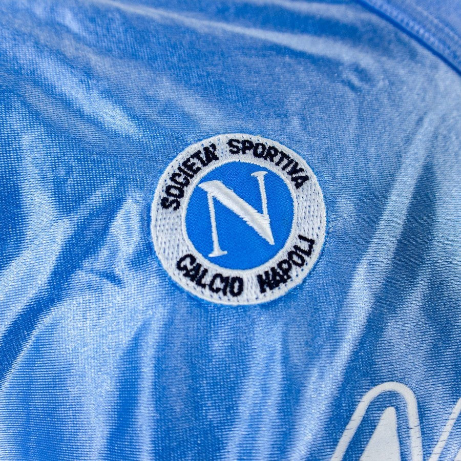 MAGLIA HOME NAPOLI ENNERRE MARS ML 1988/1989 by ENNERRE - Serie A (5)