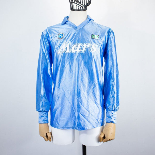 MAGLIA HOME NAPOLI ENNERRE MARS ML 1988/1989 by ENNERRE - Serie A