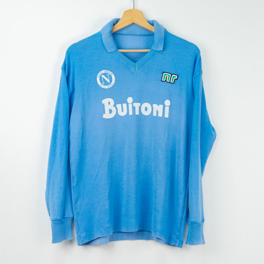 MAGLIA HOME NAPOLI ENNERRE ML 1985/1986 by ENNERRE - Serie A