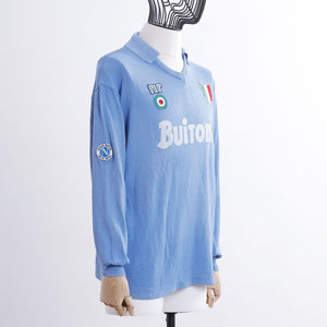 MAGLIA HOME NAPOLI ENNERRE ML 1987/1988 by ENNERRE - Serie A (3)
