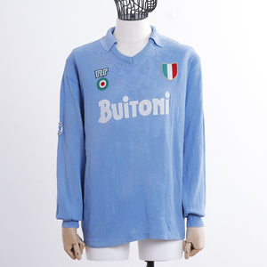 MAGLIA HOME NAPOLI ENNERRE ML 1987/1988 by ENNERRE - Serie A