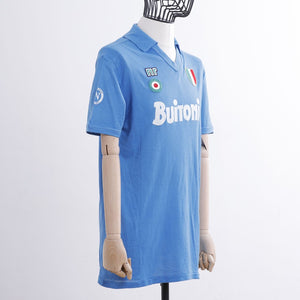 MAGLIA HOME NAPOLI ENNERRE N13 1987/1988 COTONE by ENNERRE - Home (3)