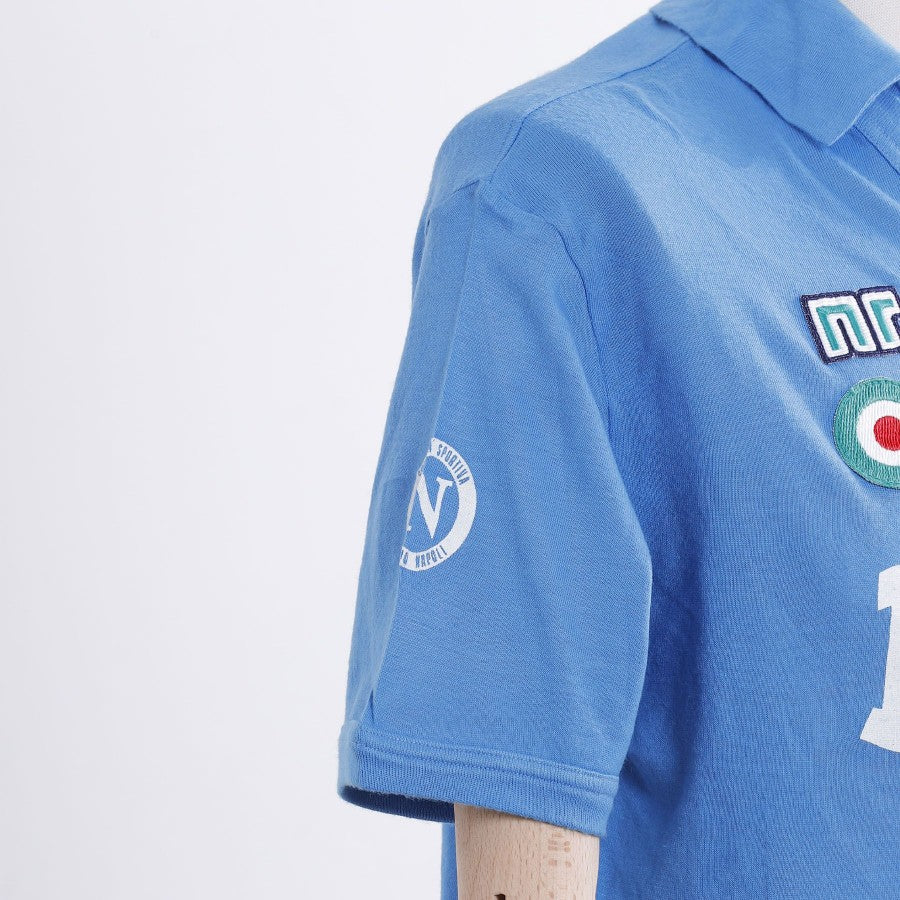 MAGLIA HOME NAPOLI ENNERRE N13 1987/1988 COTONE by ENNERRE - Home (4)