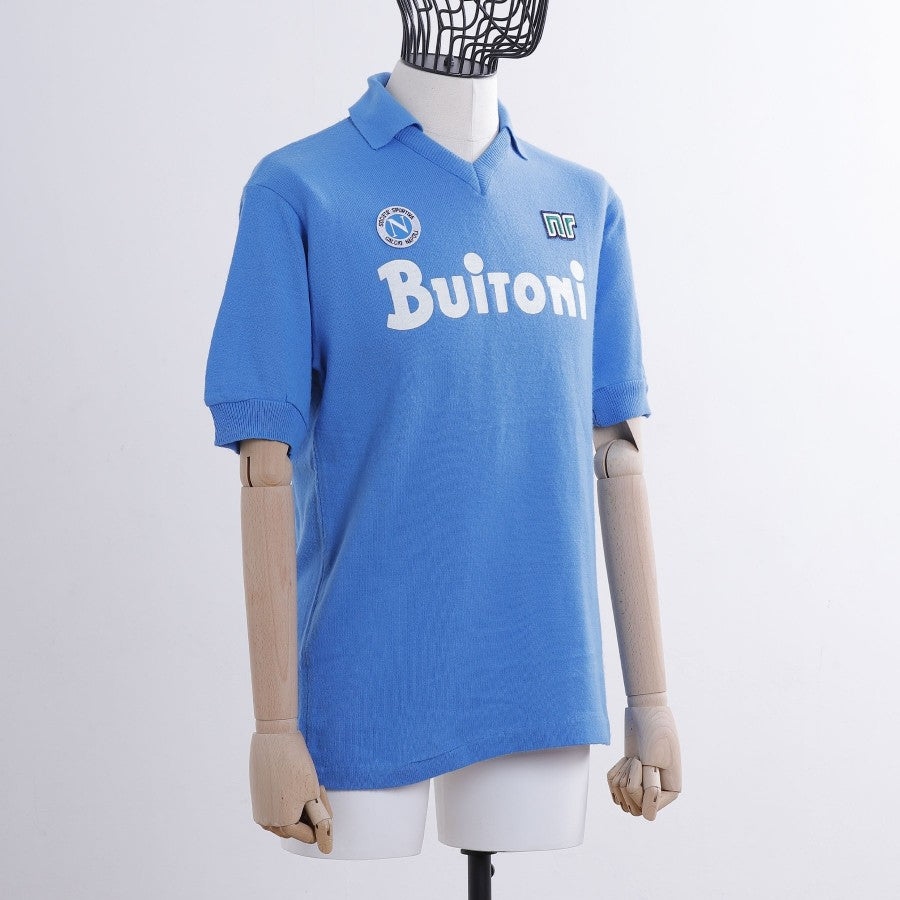 MAGLIA HOME NAPOLI ENNERRE N18 1986/1987 by ENNERRE - Home (3)