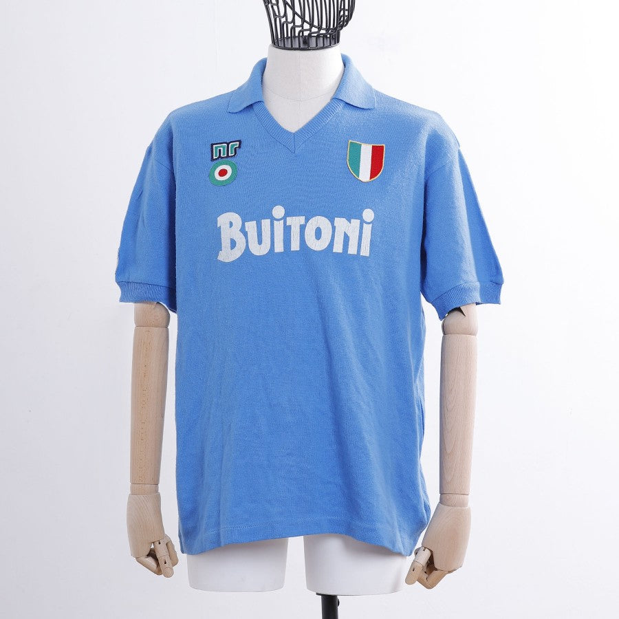 MAGLIA HOME NAPOLI ENNERRE N5 1987/1988 LANA by ENNERRE - Home