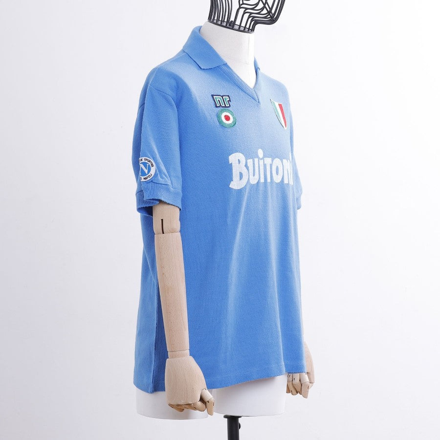 MAGLIA HOME NAPOLI ENNERRE N9 1987/1988 LANA by ENNERRE - Home (3)