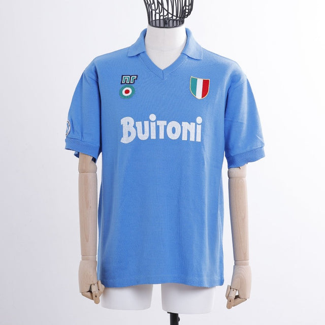 MAGLIA HOME NAPOLI ENNERRE N9 1987/1988 LANA by ENNERRE - Home