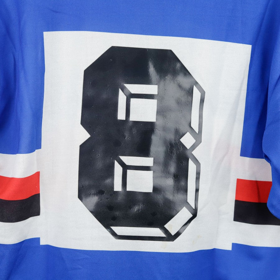 Maglia Home Sampdoria Kappa N8 1988/1989 by ENNERRE - Home (4)