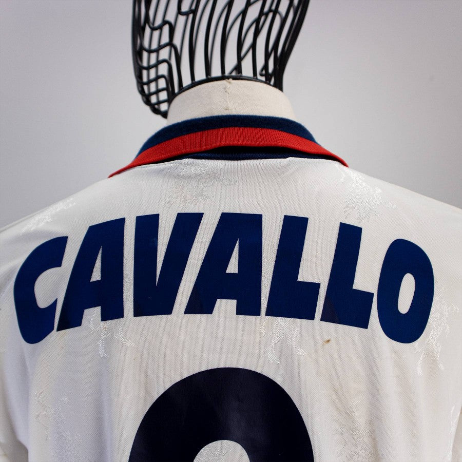 maglia calcio match worn Genoa Stellone Stagione 2004/2005 Promozione seria A maglia calcio match worn Genoa Stellone Stagione 2004/2005 Promozione seria A