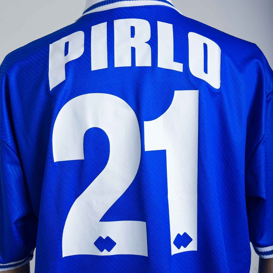 MAGLIA HOME BRESCIA ERREA PIRLO 21 1997/1998 by ERREA - Home (7)