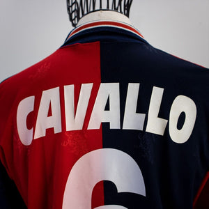 MAGLIA HOME GENOA ERREA 1996/1997 6 CAVALLO   by ERREA - Home (7)