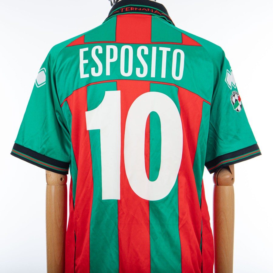 Maglia Home Ternana Errea Esposito 10 2003/2004 by ERREA - Home (10)