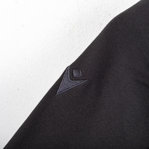 Felpa Lazio Macron Bambino Full Zip Nera 2020/2021