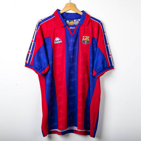 Barcelona Kappa Ronaldo 9 1996/1997 Home Shirt