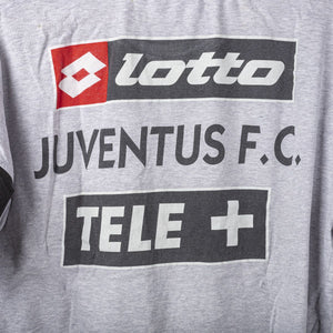 T-shirt Training Juventus Grigia Lotto Tele+