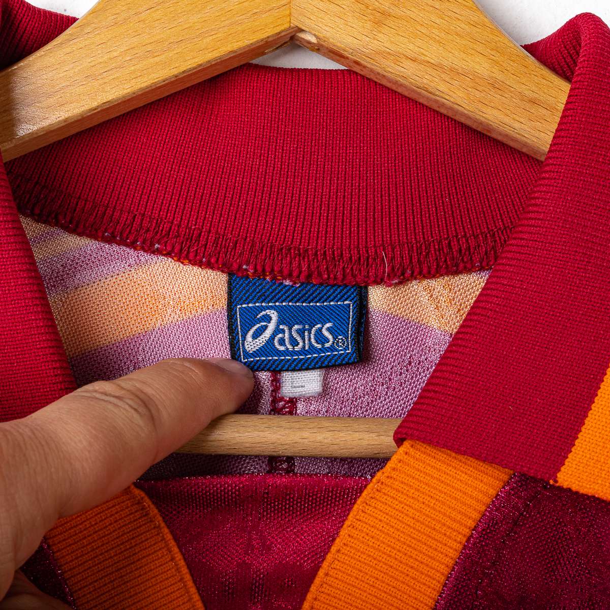 Roma Asics Totti 20 1995/1996 Home Shirt