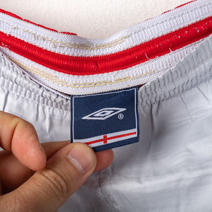 Pantaloncini Home Umbro Inghilterra 2004