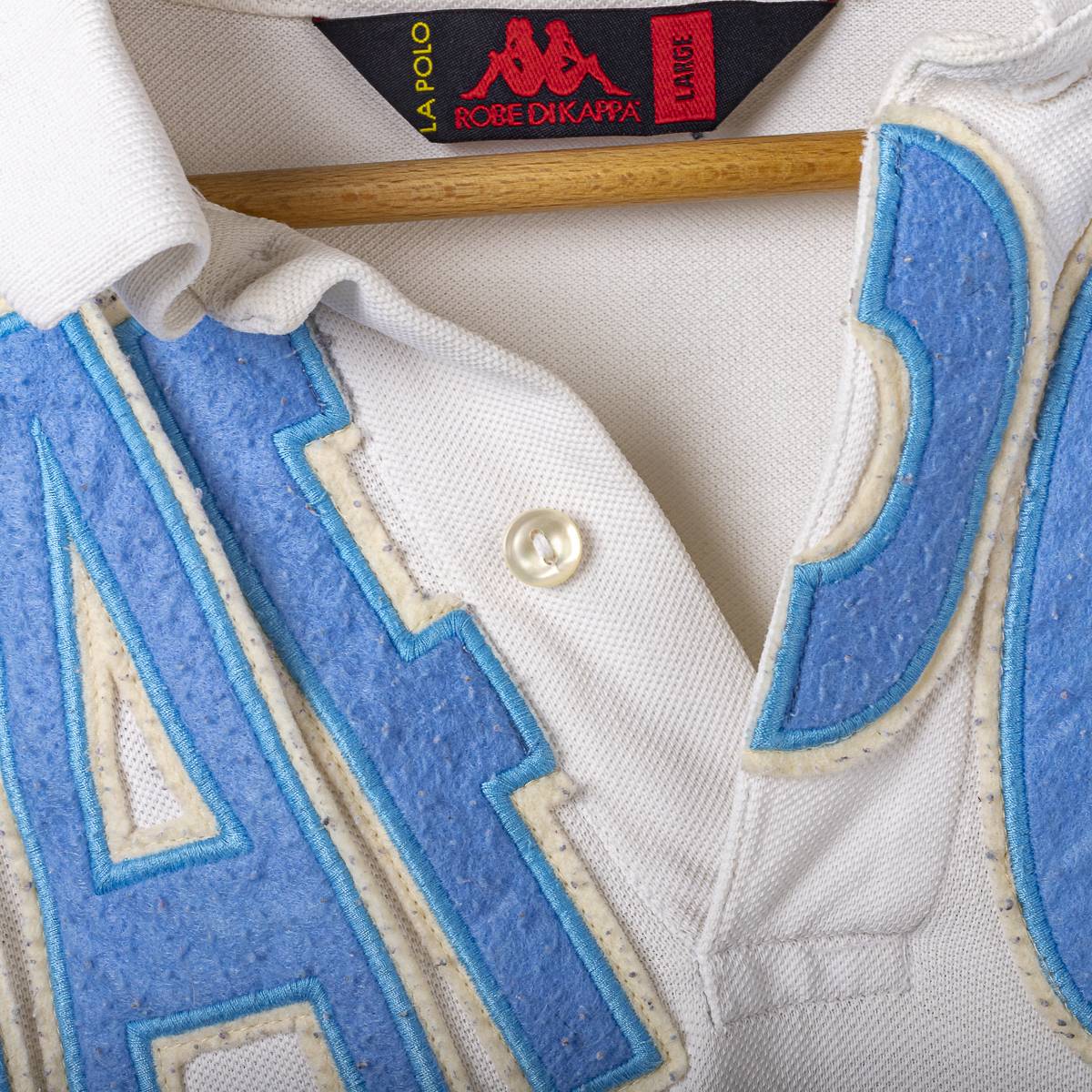 Polo Bianca Ssc Napoli Kappa 2000