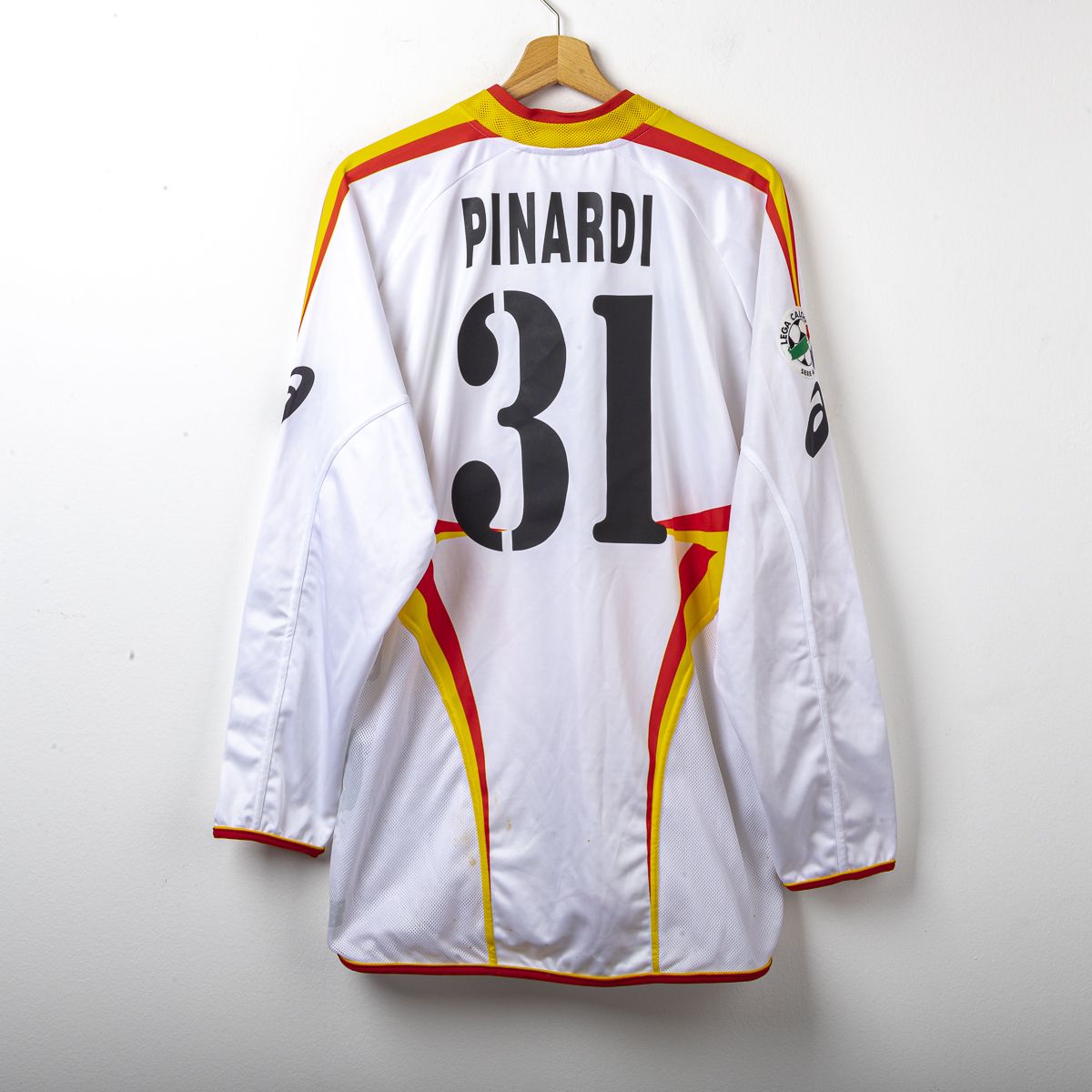Maglia Away Lecce Asics Pinardi 31 2004/2005