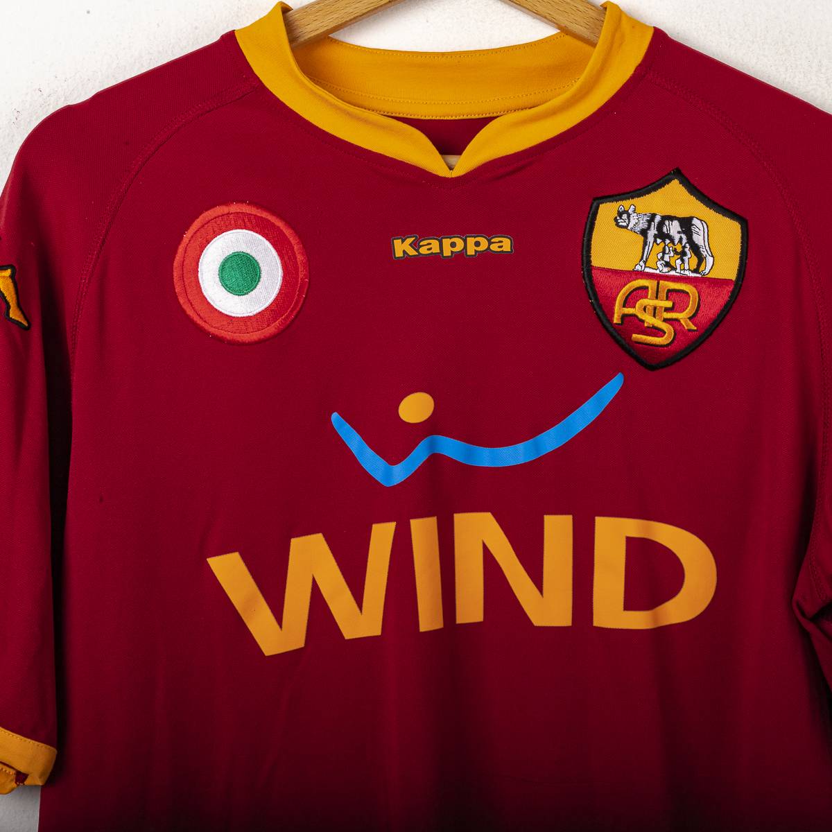 Maglia Home Roma Kappa De Rossi 16 2007/2008