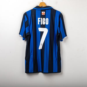 Maglia Home Fc Inter Nike Figo n7 2007/2008