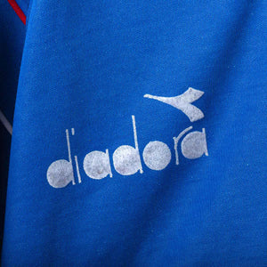 Giacca Azzurra Italia Diadora 1986
