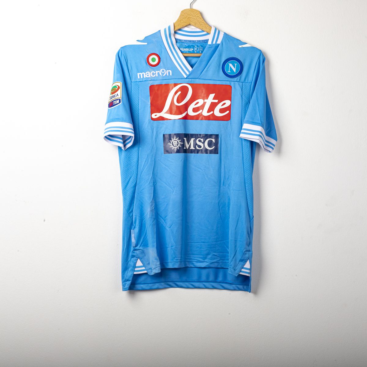 Maglia Home Napoli Macron Cavani n7 2012/2013