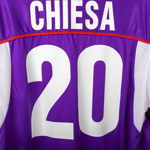 maglia Home fiorentina mizuno Chiesa 20 2001/2002