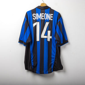 Maglia Home Inter Nike Simeone n14 1998/1999